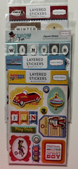 Carta Bella Adhesive Layered Stickers-Variations Available-You Choose