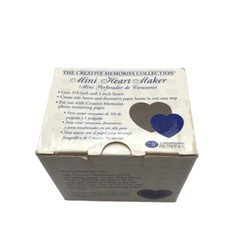 Creative Memories Mini Heart 3/4 & 1 inch Punch in original box
