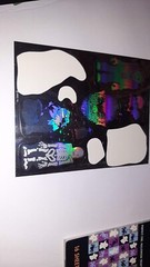 Lot Vintage Hallmark AGC Halloween Stickers Hologram Flocked Google Eyes 80s 90s