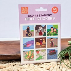 ✟ Little Words Matter Old Testament Bible Stickers 54 Pcs Kids Faith Sticker Set