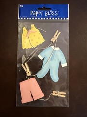 Set Of 6 Scrapbooking Embellishments Baby/child