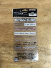 Vintage Harley Davidson Stickers 2004 13 stickers Lot of 2 Packs