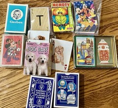 Scrapbook Craft Junk Journal Huge Mixed LOT Playing Cards Vtg Paper Ephemera 9lb