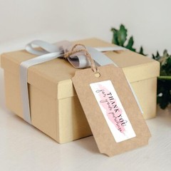 3 Rolls Thank You Stickers 1×3 Inch Sealing Labels for Small Business Packaging
