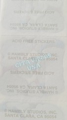HAMBLY STUDIOS PRISMATIC STICKERS FOOD DRINKS COFFEE CAPPUCCINO LATTE VINTAGE.