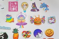 Lot of Girly Girl Diva Stickers Scrapbook Embellishments Pop Culture Art