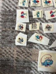 Vintage Rare Smurf Sticker LOT 1980s-1990’s Scrapbook