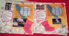 Boston Red Sox Collectible Home Made 2007 World Series Vintage Scrapbook Album