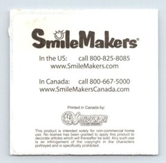 Smile Makers Sticker NEMO 2.5″ X 2.5″ Sticker Disney Finding Nemo SD38 b