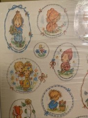 Vtg Hallmark Betsey Clark Sticker Pack Sealed Sticker Pkg Sheets NIP 1974
