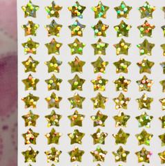 Holographic Sparkle Star Decal Stickers! – Choose a Size & Color!