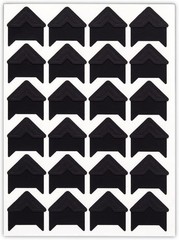 Black Photo Corners Self Adhesive Stickers, 10/120Piece Acid Free Photo/Picture