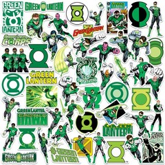 GREEN LANTERN VARIETY DIE CUT VINYL 50 CT STICKER PACK