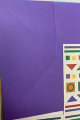 Creative Memories Geometric Shapes Stickers & Die Cuts Lot 90’s Primary Colors