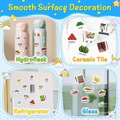 Vowusa Reusable Sticker Book Supermarket Style Toddler