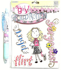 Angel Flirt Stickers Scrapbooking Card Journal Planner Me & My Big Ideas
