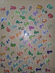 100 Cute Dinosaur Stickers