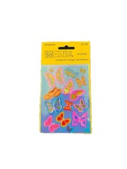 Vintage Sangamon Sandylion Iridescent butterfly stickers – new in package