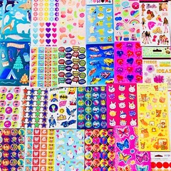 Love Heart Themed Set 999+ Stickers Scrapbooking DIY Cards Planners Teacher Kids