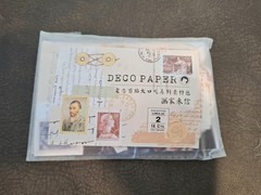 200 PC Scrapbooking Kit Junk Journal Ephemera Kit Artists Very Popular New