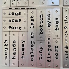 CHOICE-DCWV ~Metallic Look Accents Die Cuts Paper Craft Card Scrapbook Tags ~NEW