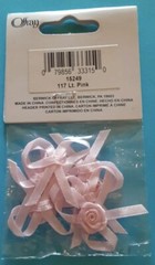Berwick Offray Light Pink Ribbon Bows Accessories Stylish Accent Craft Scrapbook