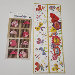 NEW Lot BUTTERFLY BUGS BEES Scrapbooking Stickers Cut-Outs Borders -F