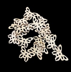 CTMH Embellishments Wooden Shape BUTTERFLIES Z1015 20Pcs UNFINISHED Approx. 3/4”