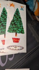 Vintage Creative Memories Stickers Christmas Lot Of 18 Strips (3 Designs) #2