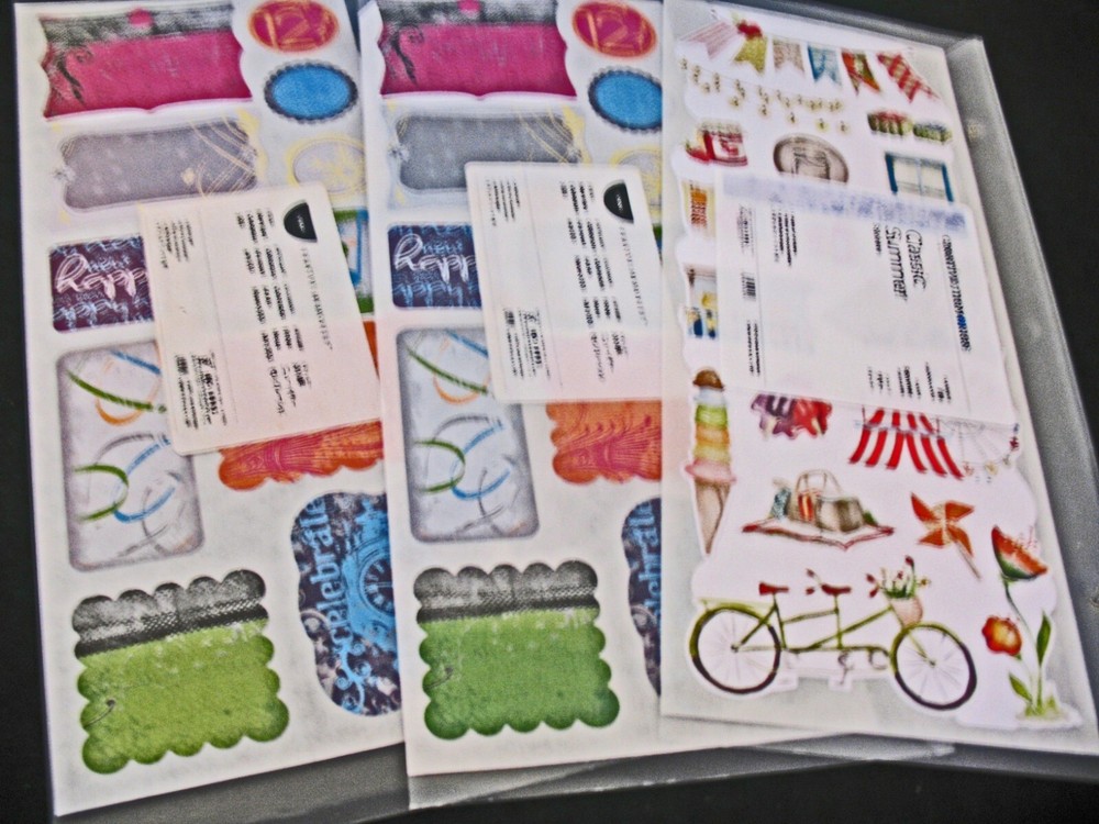 Creative Memories Stickers Paper Pks 2 New Year’s Celebration, 1 Classic Summer