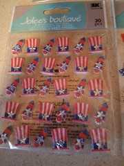 Jolee’s Boutique + Essentials 4 Pkgs 4th JULY & BEACH Scrapbooking Sticker NEW