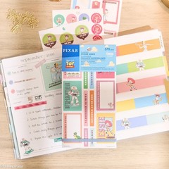 Toy Story Sticker Set – 30 Sheets, Easy-Peel for Planners, Calendars, Journals &