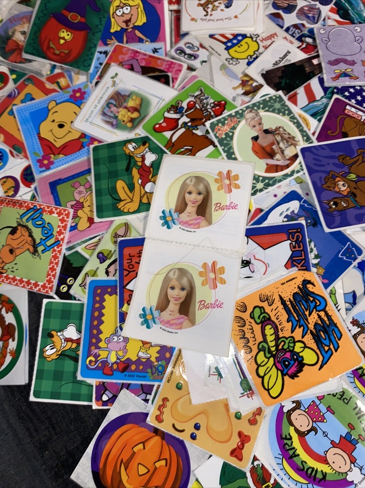 Vtg/Modern Sticker Club Doctor Office Stickers Random Surprise Lot Happy Mail