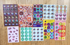 CHOCOLATE 172 SNIFF Stickers COOKIES Cake CEREAL Candy DONUTS Ice Cream Cones