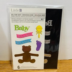 Little B Cardmaking Dies Fathers Day Baby Mom 3 Sets New