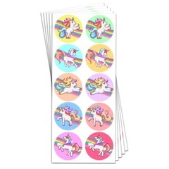 40 Sheets – Stickers for Party Bags – 400 Stickers, 1.5″ Unicorn