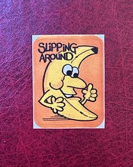Vintage Scratch and Sniff Sticker- Banana Scent