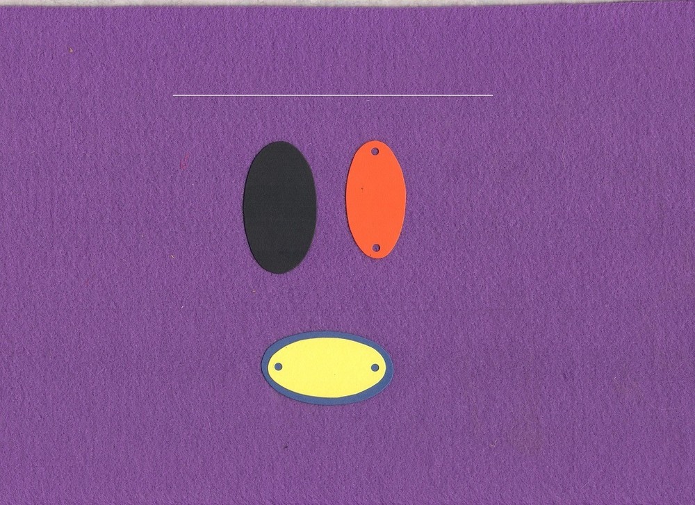 GIFT OVAL TAG die cuts scrapbook cards