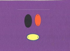 GIFT OVAL TAG die cuts scrapbook cards