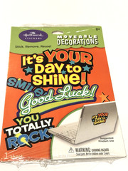 Hallmark Stickers Moveable Decorations Your Day to Shine Totally Rock Winner USA
