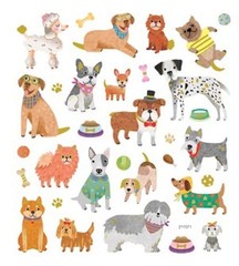 Sticker King Stickers Dog Play