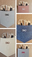 1 Pocket Of Tools For Dad Cardstock die cuts scrapbook card