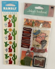 FUN Jolee’s Boutique Vintage Stickers NIP-Theme: US Southwest TEXAS +More Choose