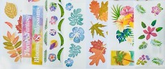 199+ Stickers, Flower Leaves Green Plants Autumn Nature Botanical Trees Travel +