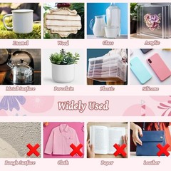 18 Sheets Rub on Transfers for Crafts, Dog and Flowers 3.6″X3.9″ UV DTF Cup Wrap