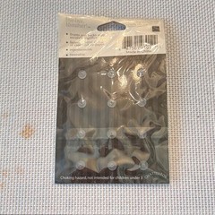 ChatterBox Scrapbook Nails Snap-On Paper-Crafting Fasteners Plastic Scrapbooking