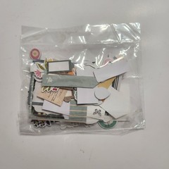 Junk Journal Ephemera Grab Bag Of Random Materials Mixed-Media Mixed Lot