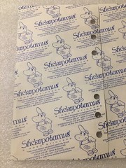 Lot Of 2 Stickopotamous Soccer Scrapbook Stickers Binder Ready Jersey Balls GOAL