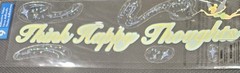 ek success disney adhesive titles Tinkerbell Think Happy Thoughts 6×2 «