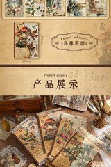30 pcs Vintage Scrapbooking Stickers DIY Craft Supplies for Album Planner